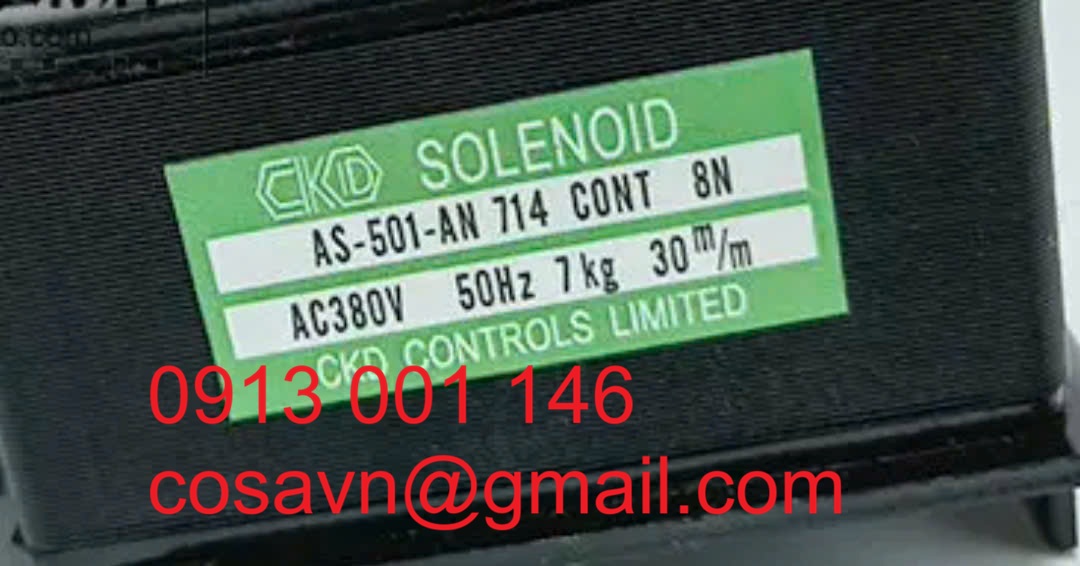 CKD Controls Limited Van điện từ CKD AS-501-AN 714